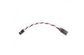 UK-10cm 22AWG Futaba Twisted Extension Wire ETRONIX