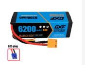 UK-Lipo batterie 4S 14.8V 6200mAh 80C EC5 DXF-POWER
