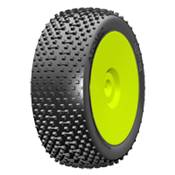 UK-ATOMIC – X ExtraSoft – New Closed Cell Insert – Mounted on New Closed Yellow Wheel – 1 Pair GRP