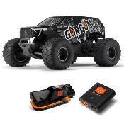 UK-1/10 GORGON 4X2 MEGA 550 Brushed Monster Truck Ready-To-Assemble Kit with Battery & Charger ARRMA