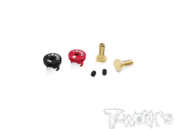 UK-Polarity Heatsink Connector red/black 4mm (2+2) T-WORK'S