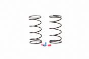 UK-1/10 Front Shock Spring-BlueRed PR RACING