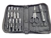 UK-10-piece tool kit (handle colors may vary: black/red/blue)  WS-LINE