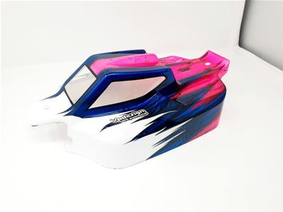 UK-Painted body pink/blue for S35-4E SWORKZ