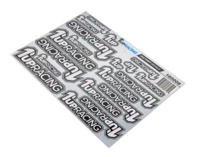 UK-1up Racing Factory Pre-Cut Decals - Gray 1UP RACING