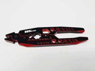 UK-Multi-function aluminum pliers Black/Red WS-LINE
