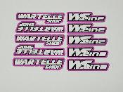 UK-Sticker Wartelle Shop / WS Line 157x111 (différentes couleurs) WS-LINE