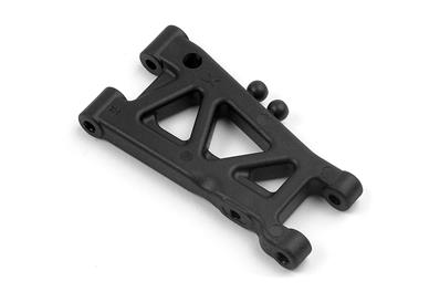 UK-Composite Rear Susp. Arm 1-Hole - Extra-Hard - V2 X-RAY