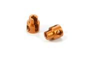 UK-Alu Anti-Roll Bar Bushing - Orange (2) X-RAY