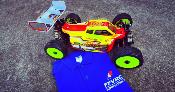 UK-Body Lexan "RADIKAL" for HB 819/D8 (unpainted) 6-MIK