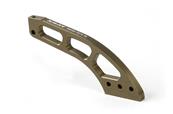 UK-XB808 Front Alu Brace Swiss 7075 T6 (5mm) - Hard Coated X-RAY