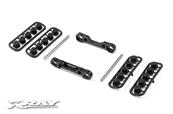 UK-Alu Front Lower Susp. Holders Set -Square Adj. Roll-C. X-RAY