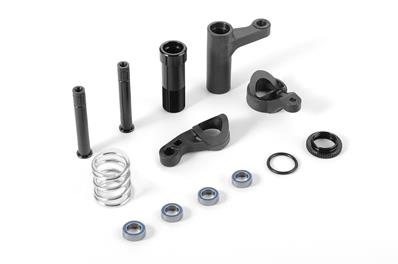 UK-XB8'16 Servo Saver Complete Set - Graphite X-RAY