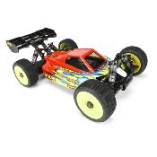 UK- Clear body 1/8 AXIS : TLR 8ight-XE (with LCG Battery) (non peinte) PROLINE