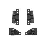 UK-RC10 Front And Rear Arm Mounts, Black TEAM ASSOCIATED