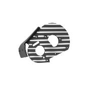 UK-RC10 BK Motor Mount Plate TEAM-ASSOCIATED