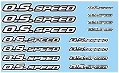 UK-Speed Pro Decal 2023 White O.S 