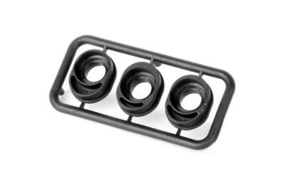 UK-Inline Hub for Bevel Gear - Rear HS Bulkhead - 1+2+3 Dots X-RAY