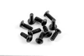 UK- Hex Screw SH M4x10 (10) X-RAY