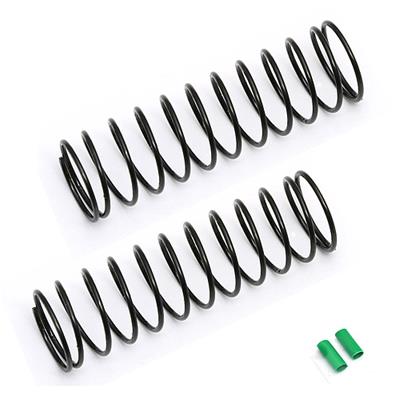 UK-FT 12 mm Rear Springs, green, 2.00 lb/in TEAM-ASSOCIATED