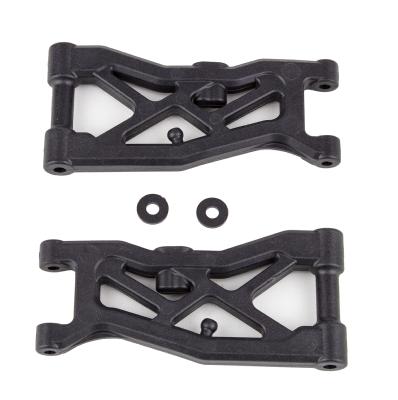 UK-RC10B74.2 FT Front Suspension Arms, gull wing, carbon TEAM-ASSOCIATED
