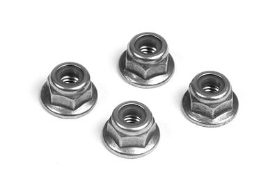 UK-Nut M4 with Flange (10) X-RAY