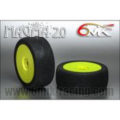 UK-Tires "MAGMA 2.0" glued on rims ULTRA '2) 6-MIK