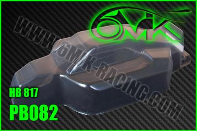 UK-Body lexan for HB E817 (unpainted) 6-MIK