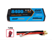 UK-Lipo Batterie 2S 7.6V 8400mAh 100C 5mm with DEAN cable DXF-POWER