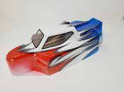 UK-S15 body painted red/white/blue for TEKNO EB48 2.0 J-CONCEPTS