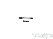 UK-Black Color Lockable Servo Extension with 22 AWG heavy wires 50/100/150/200/250/300mm 1pc. T-WORK'S