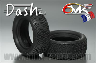 UK-Tires "DASH" avt. 1/10e 4wd alone (choice of rubber) 6MIK