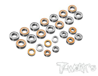 UK-Precision Ball Bearing Set ( For Kyosho MP11 ) 24pcs. T-WORK'S