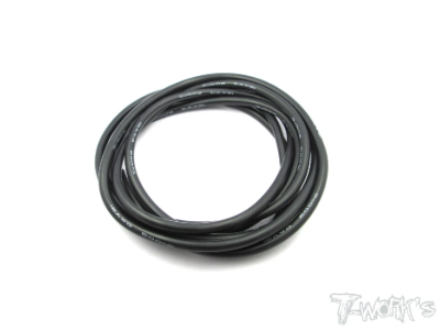 UK-12 Gauge Silicone Wires 2M black T-WORK'S