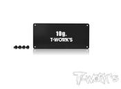 UK-ESC Weight 10g ( For AE RC10 B7/B6.4 ) T-WORK'S