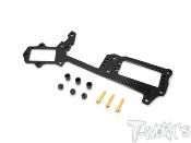 UK-Graphite Radio Plate With Transponder Seat For Mugen MBX8/ MBX8 ECO T-WORK'S
