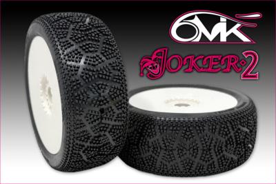 UK-Tires JOKER 2 glued on rims MEGA (la paire) 6-MIK
