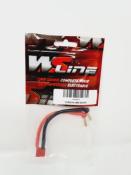 UK-Charging adapter cable lipo Deans/pk 4mm WS-LINE