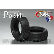 UK-Pneus DASH avant 4x2 Vert + Inserts (la paire) 6-MIK