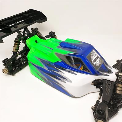 UK-Painted body ST-4 Falcon green/blue for S35-4E SWORKZ
