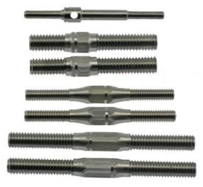 UK-Hyper 8 Titanium Turnbuckle Set (7Pcs) HOBAO RACING