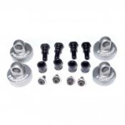 UK-Hyper 9 Aluminium 1-Piece Shock Cap Set W/Hardware (4) HOBAO RACING