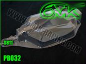 UK-Body lexan for Serpent S811 (unpainted) 6-MIK