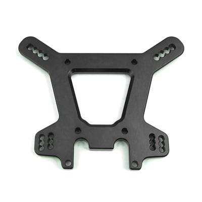UK-Shock Tower (front, 7075 CNC, gun metal anodized, ET48, NT48) TEKNO-RC