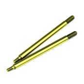 UK-Shock Shafts w/ TiNi Coating (for 122mm shocks, steel, 2pcs) TEKNO-RC