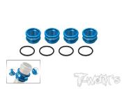 UK-Alum. 1/8 Off Road 16mm Shock Spring Long Adjuster +11mm ( AE/Mugen/Kyosho/SWORKZ/Infinity/HN ) 4pcs. (choice of colors) T-WORK'S