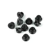 UK-Nuts M3 Flanged Nylstop steel (10) WS-LINE