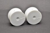 UK-H2 REAR WHEEL - WHITE (2) HOBAO RACING