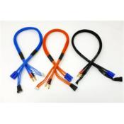 UK-4S EC5 charging cable + balancing plug for 4mm PK charger output (60cm) WS-LINE