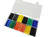 UK-Colored heat shrink tubing set (280 pieces) in a box WS-LINE